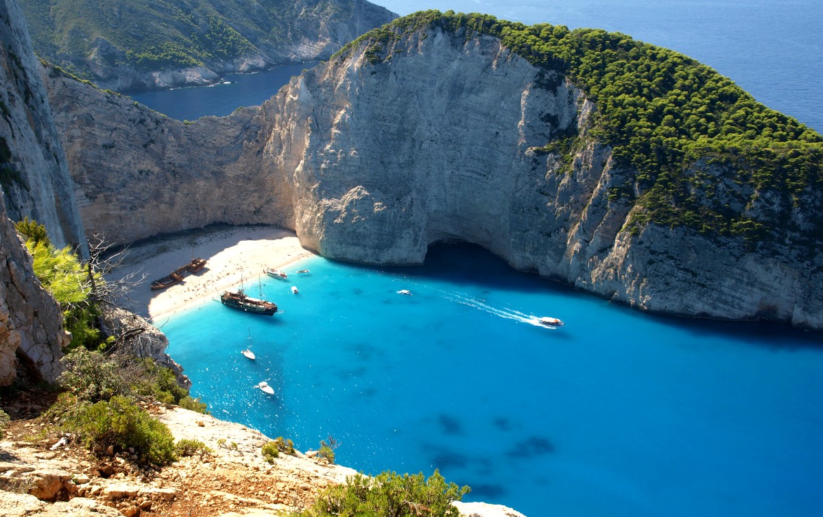 Zakynthos Shipwreck beach